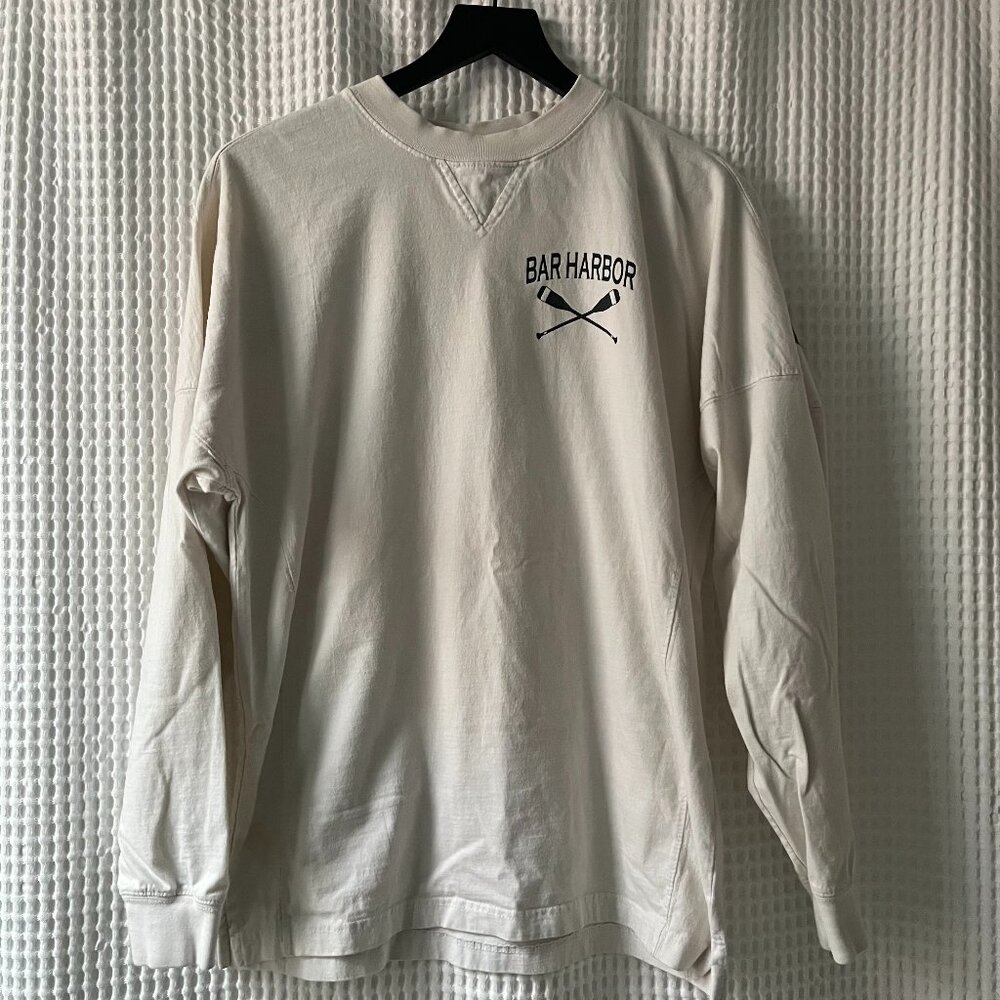 Bar Harbour heavyweight cotton jersey tee size small